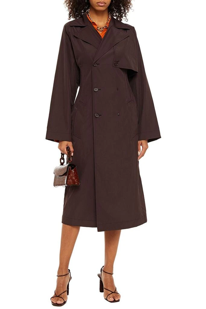 商品Bottega Veneta|Pleated shell trench coat,价格¥7238,第2张图片详细描述