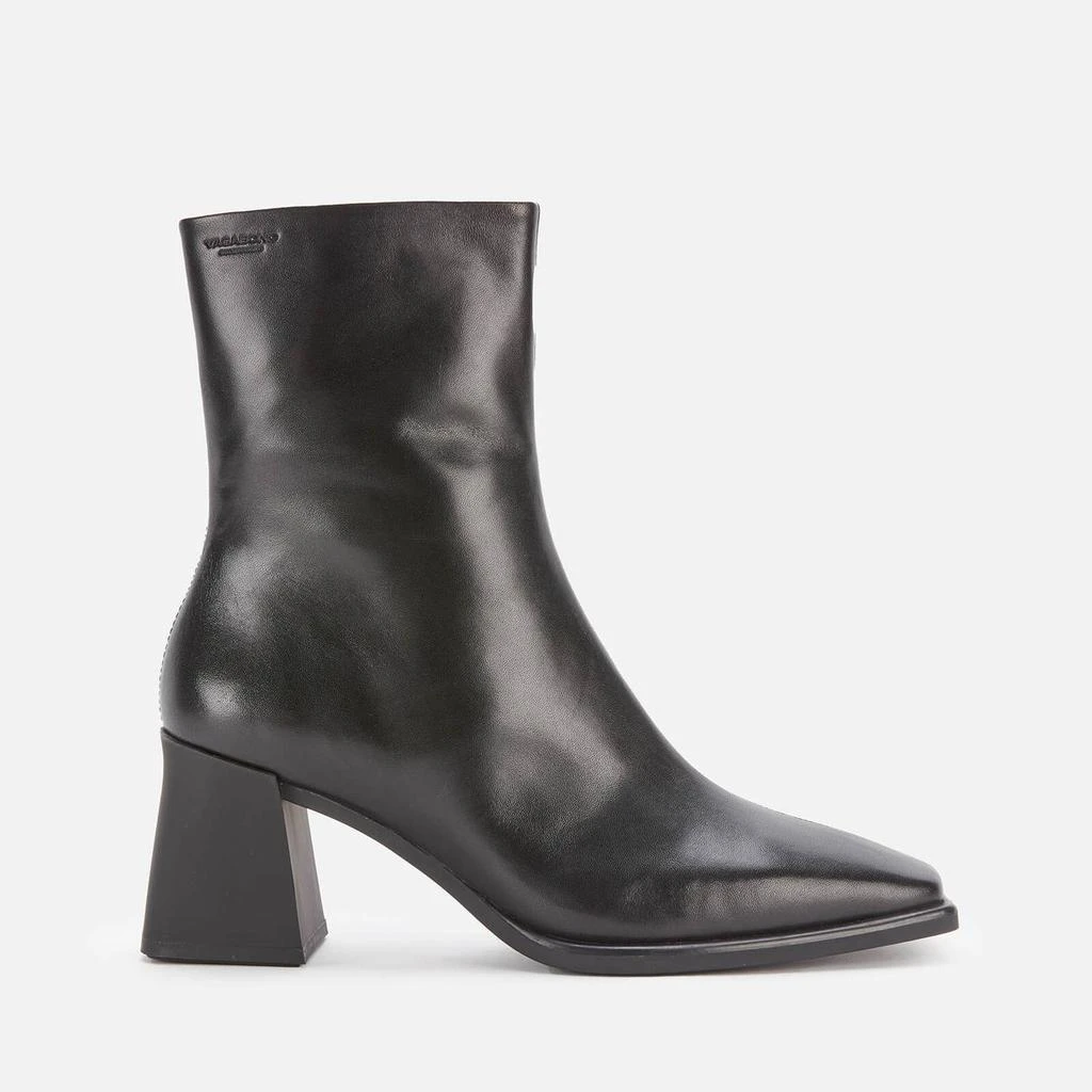 商品Vagabond|Vagabond Women's Hedda Leather Heeled Boots - Black,价格¥1337,第1张图片
