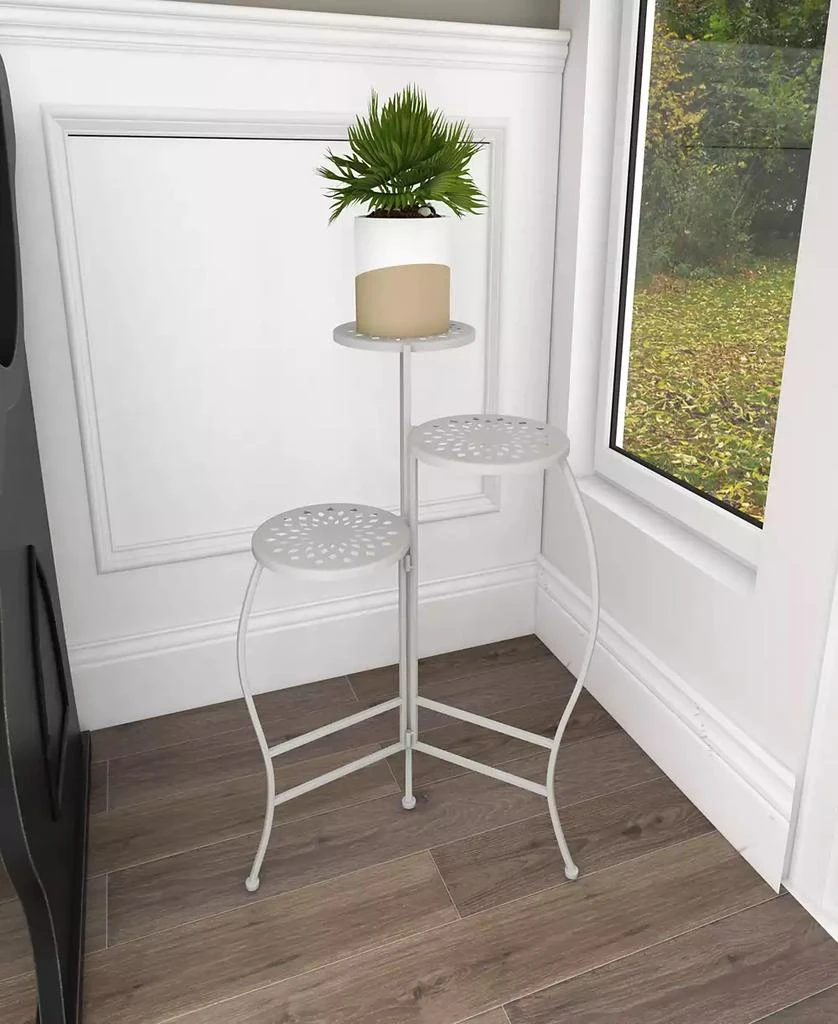 Metal Indoor Outdoor 3 Tier Floral Plant Stand 商品