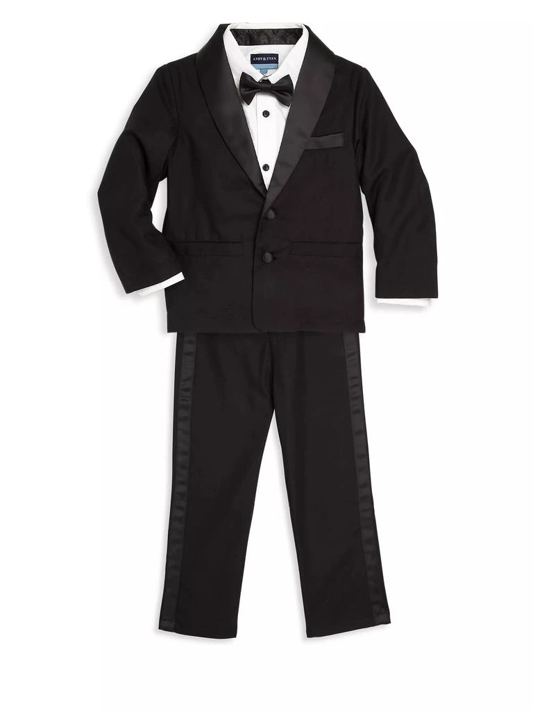 商品Andy & Evan|Little Boy's 4-Piece Tuxedo Set,价格¥782,第2张图片详细描述