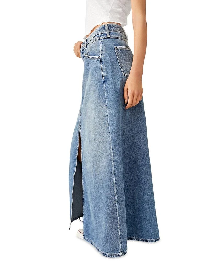 Come As You Are Denim Maxi Skirt 商品