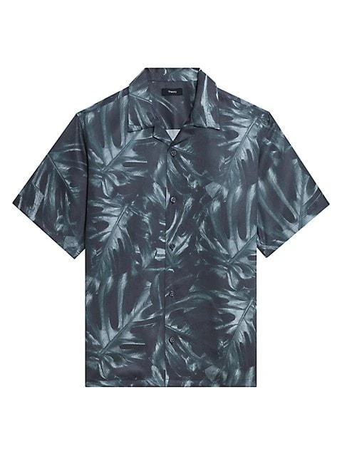 商品Theory|Noll Bold Palm Shirt,价格¥371,第1张图片