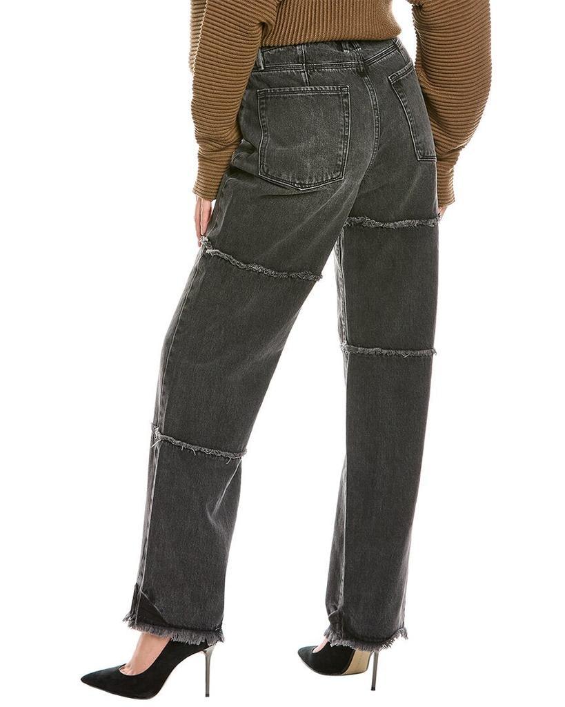 商品Good American|GOOD AMERICAN Good 90's Black High-Rise Straight Jean,价格¥358,第4张图片详细描述