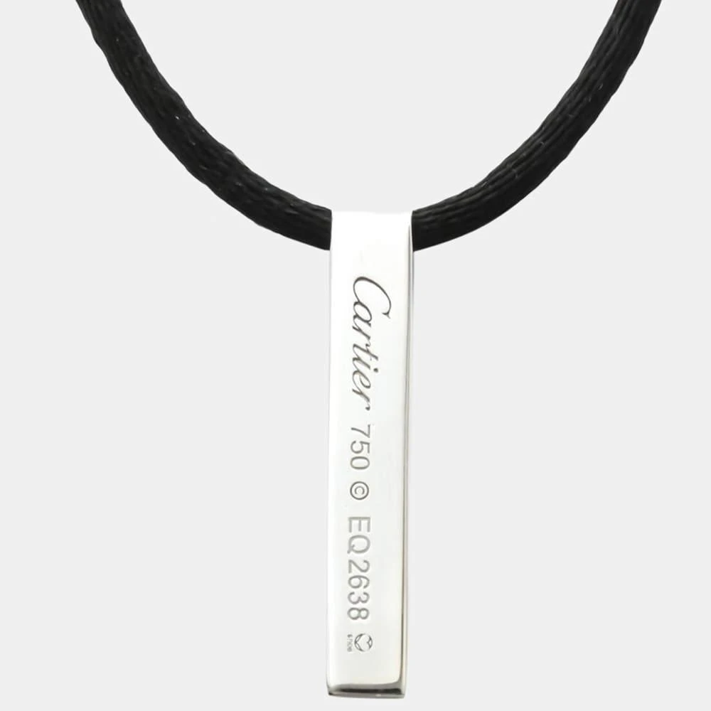 商品[二手商品] Cartier|Cartier Love Bar 18K White Gold Necklace,价格¥7331,第4张图片详细描述