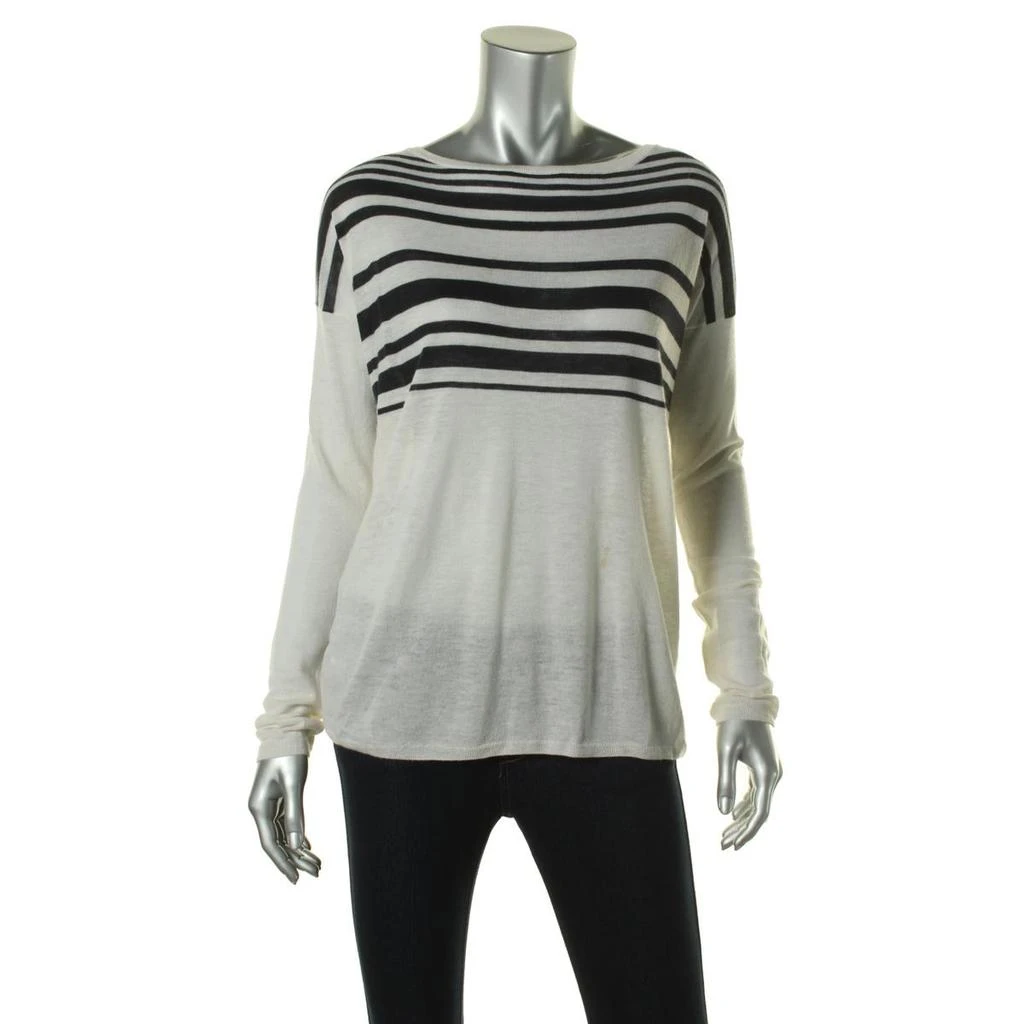 商品Vince|Vince Womens Wool Striped Casual Top,价格¥223,第1张图片