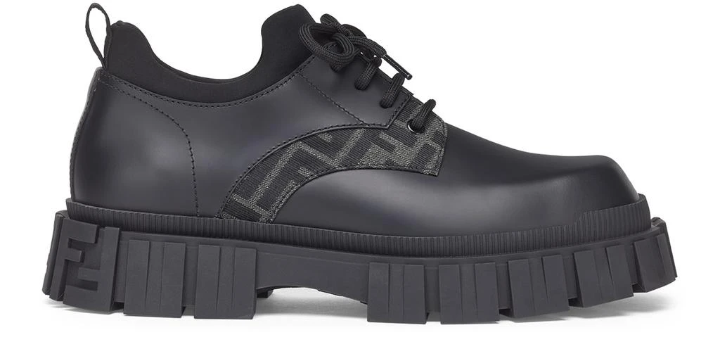 商品Fendi|Leather Lace-Ups,价格¥7743,第1张图片