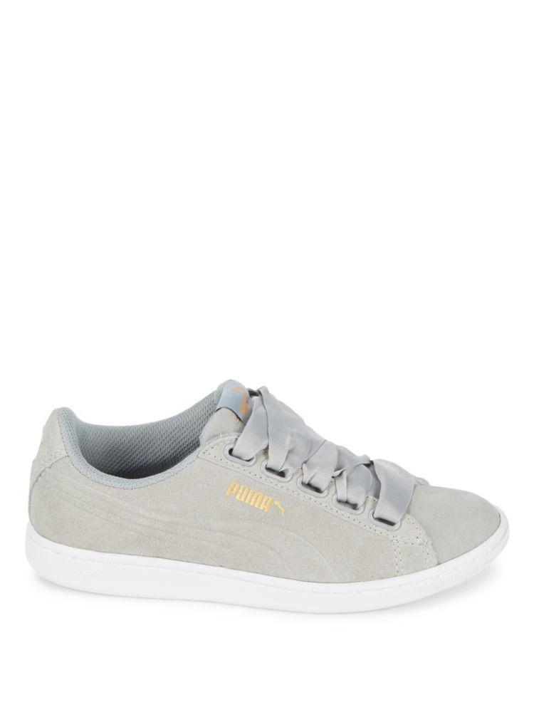 商品Puma|Vikky Leather Low-Top Sneakers,价格¥512,第5张图片详细描述