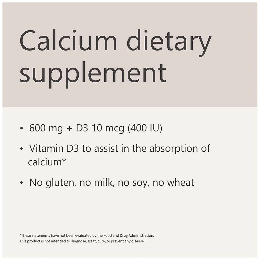 Calcium 600mg D3 Tablets 商品