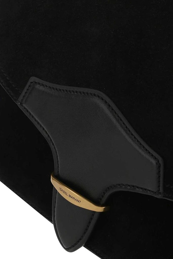 商品Isabel Marant|Isabel Marant Wasy Logo Plaque Satchel Bag,价格¥4295,第4张图片详细描述