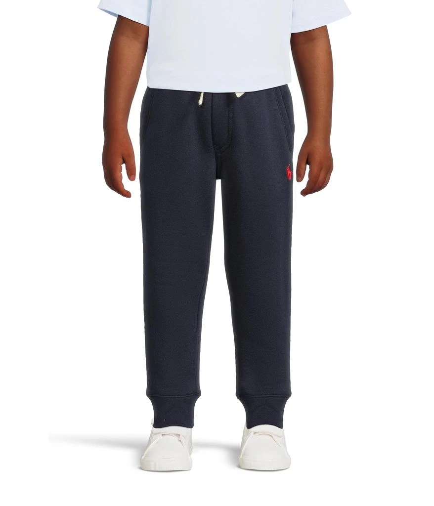 商品Ralph Lauren|Cotton Blend Fleece Joggers (Little Kids),价格¥299,第1张图片