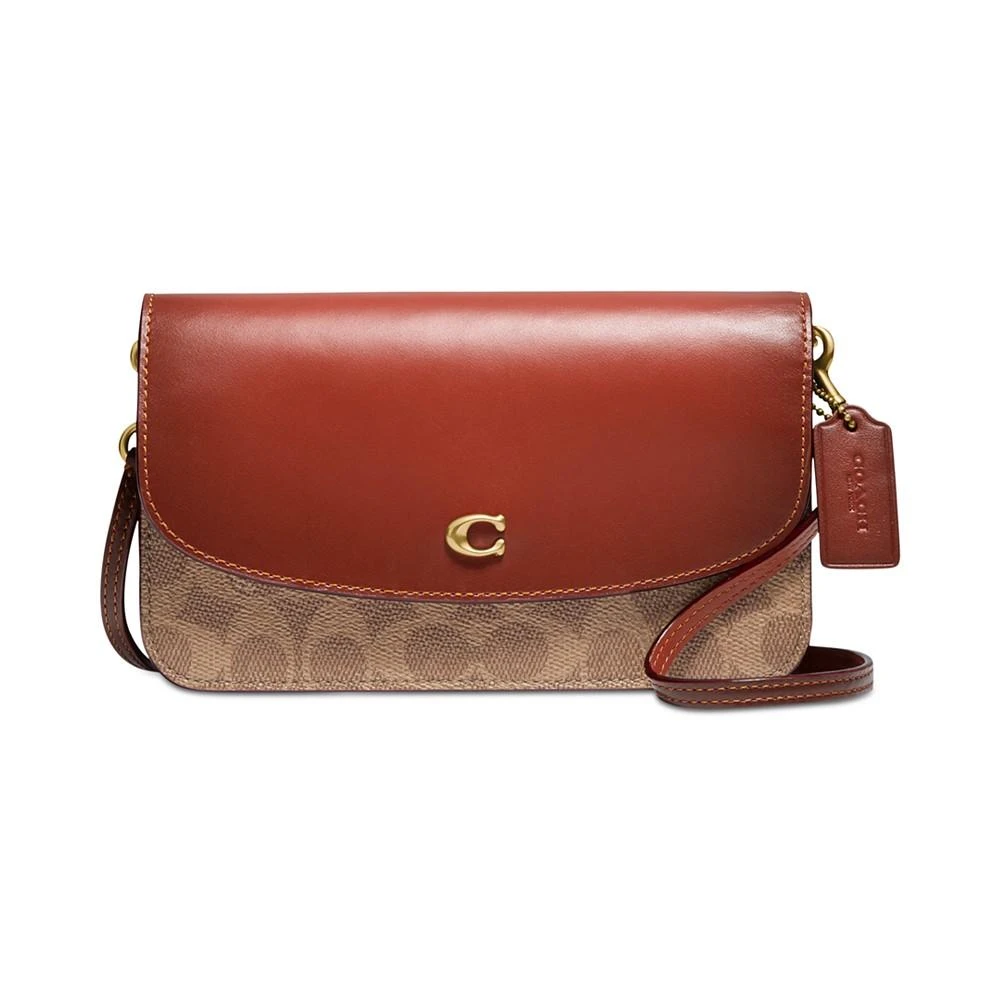 商品Coach|Signature Coated Canvas Hayden Crossbody with Removable Strap,价格¥1451,第1张图片