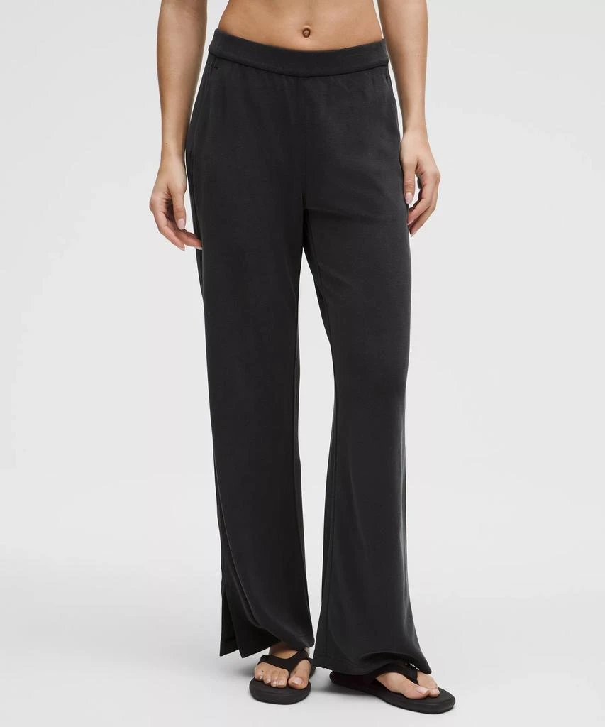 商品Lululemon|Softstreme High-Rise Wide-Leg Pique Pant *Regular,价格¥435,第1张图片