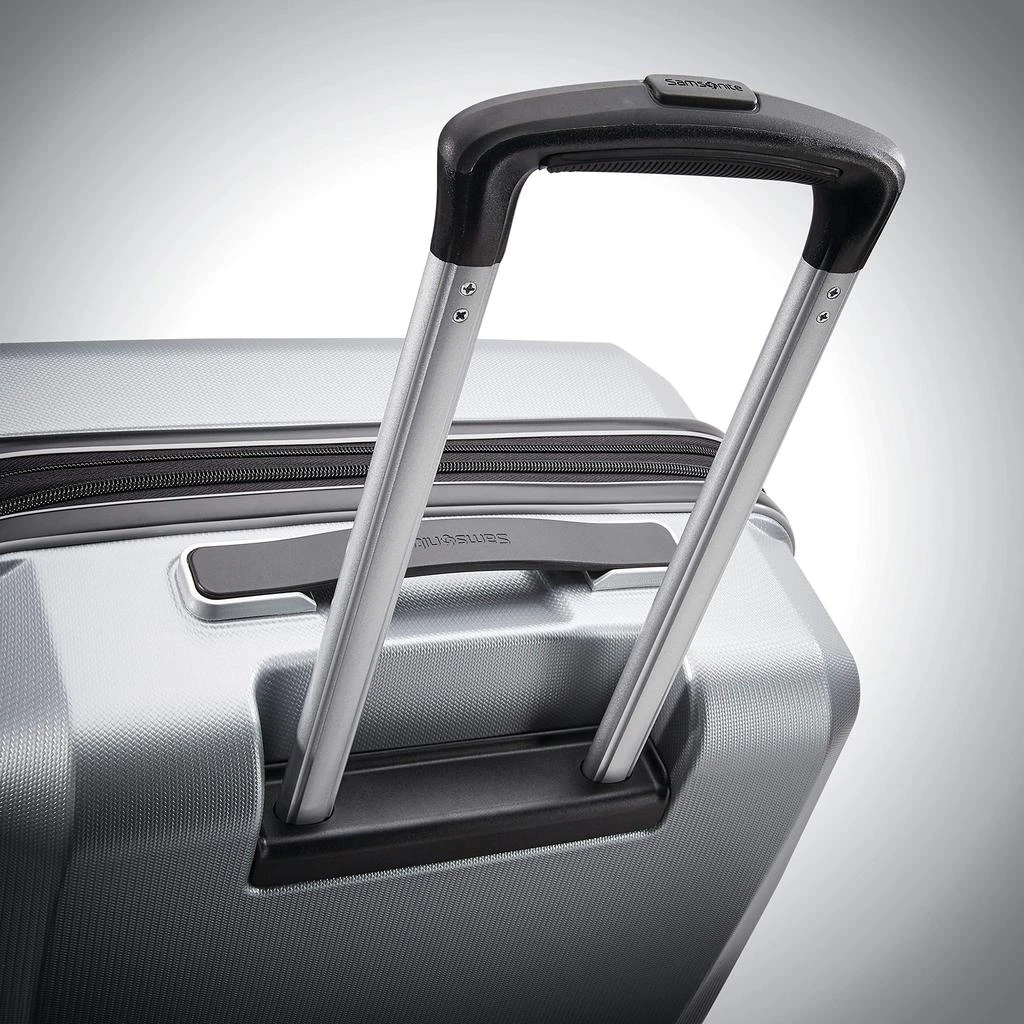 商品Samsonite|Samsonite Winfield 3 DLX Hardside Luggage with Spinners, 2-Piece Set (20/25), Silver,价格¥864,第3张图片详细描述