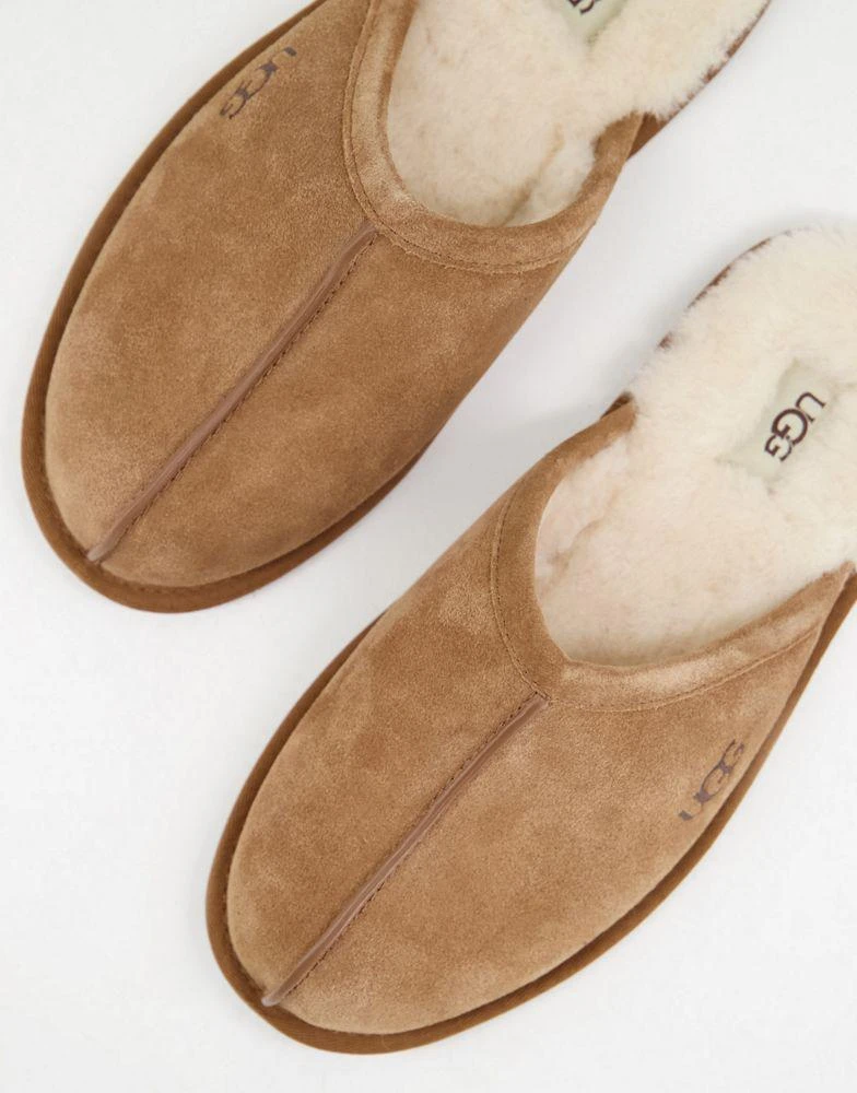 商品UGG|Ugg scuff sheepskin slippers in tan,价格¥712,第3张图片详细描述