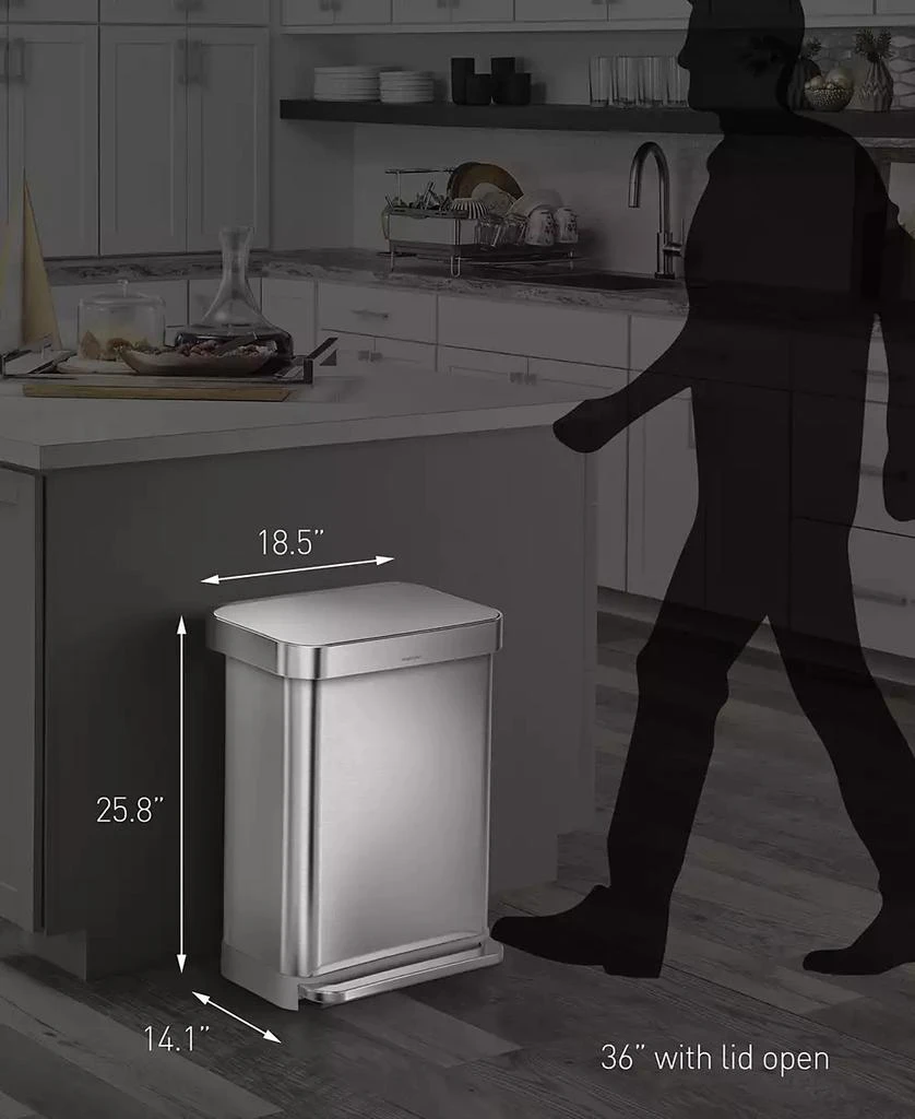 55L Step Trash Can 商品