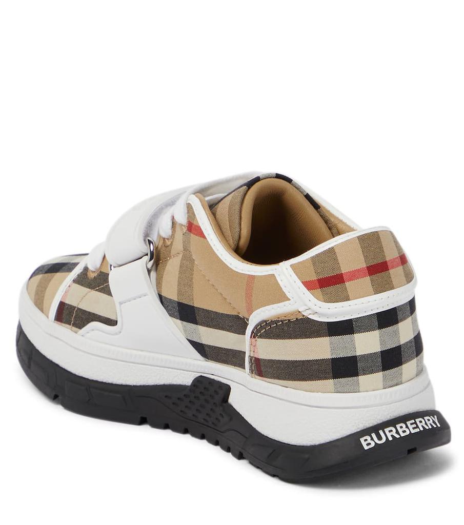 商品Burberry|Vintage Check帆布运动鞋,价格¥3159-¥3567,第5张图片详细描述