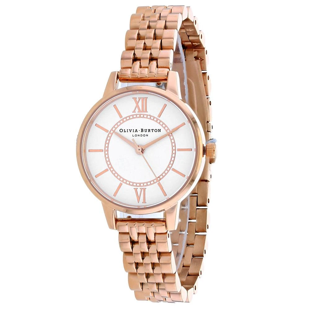 商品Olivia Burton|Olivia Burton Women's White dial Watch,价格¥624,第1张图片