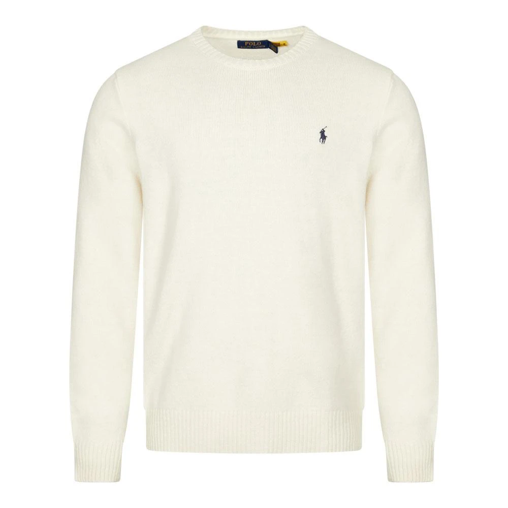 商品Ralph Lauren|Polo Ralph Lauren Crew Neck Knit - Andover Cream,价格¥1144,第1张图片