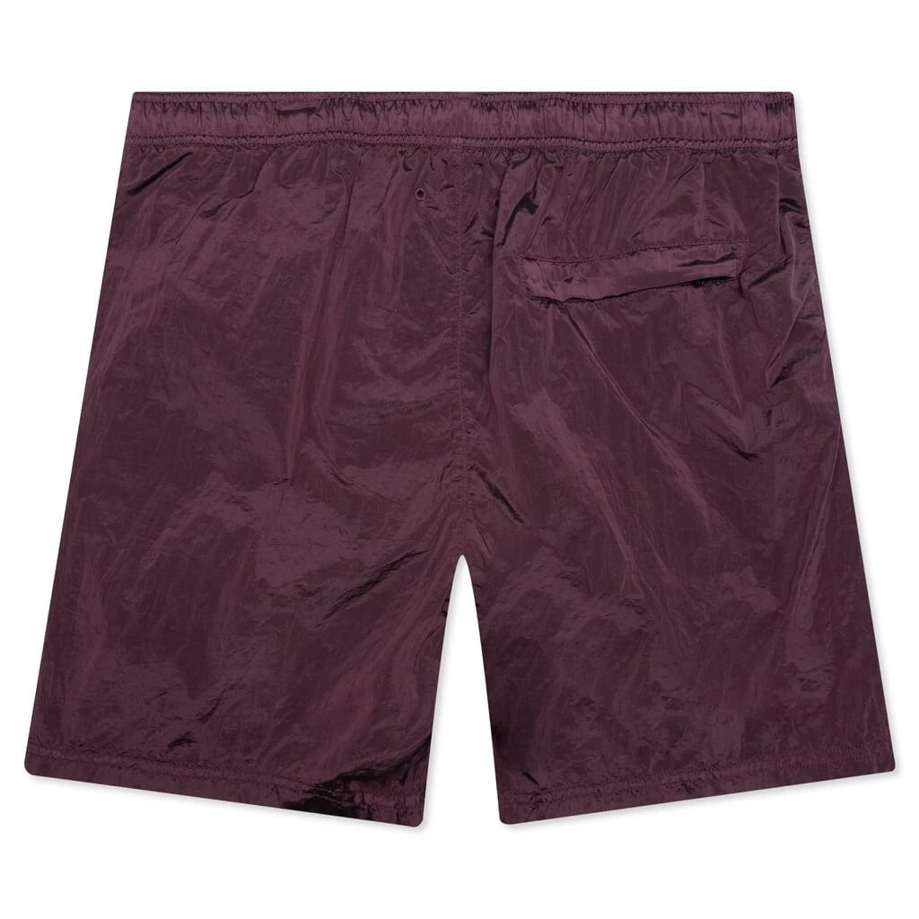 商品Stone Island|Stone Island Nylon Metal Shorts - Dark Burgundy,价格¥1108,第2张图片详细描述