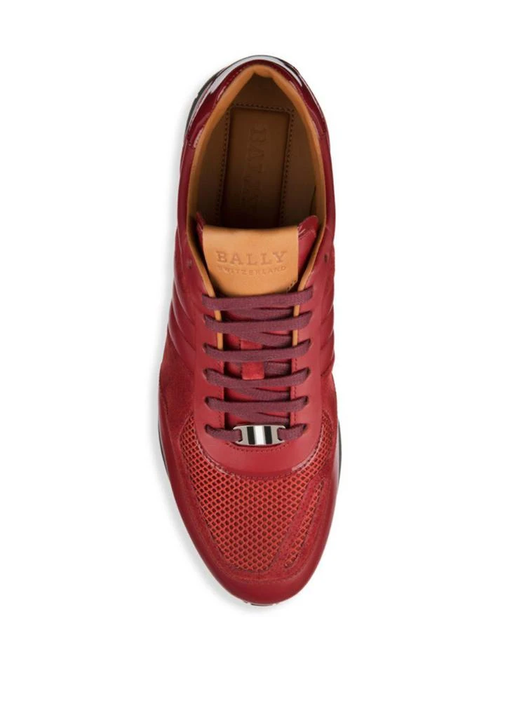 商品Bally|Ascar Leather Runner Sneakers,价格¥2007,第4张图片详细描述