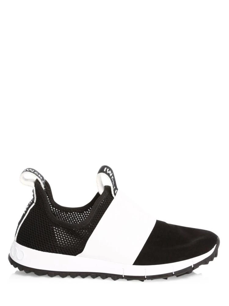 商品Jimmy Choo|Oakland Logo Textile Sneakers,价格¥1873,第5张图片详细描述