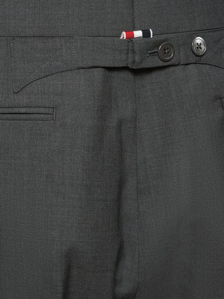 商品Thom Browne|Classic Wool Pants W/ Stripes,价格¥4790,第3张图片详细描述