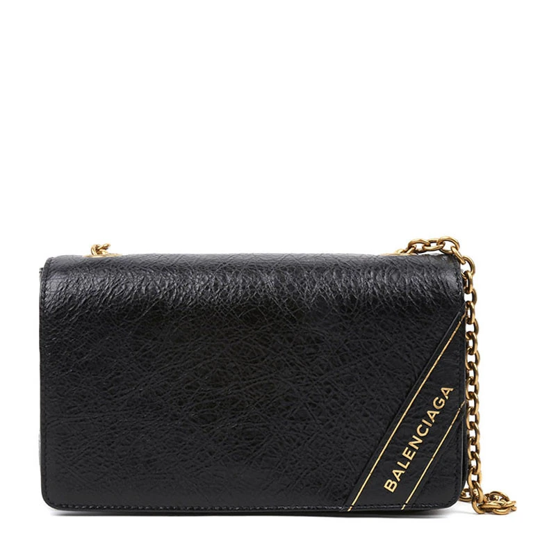 商品Balenciaga|Balenciaga 巴黎世家 女士黑色链条挎包 502027-D94IM-1000,价格¥4544,第1张图片