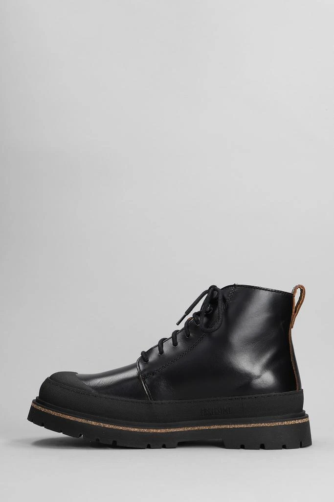 商品Birkenstock|Prescott Combat Boots In Dark Brown Leather,价格¥1929,第3张图片详细描述