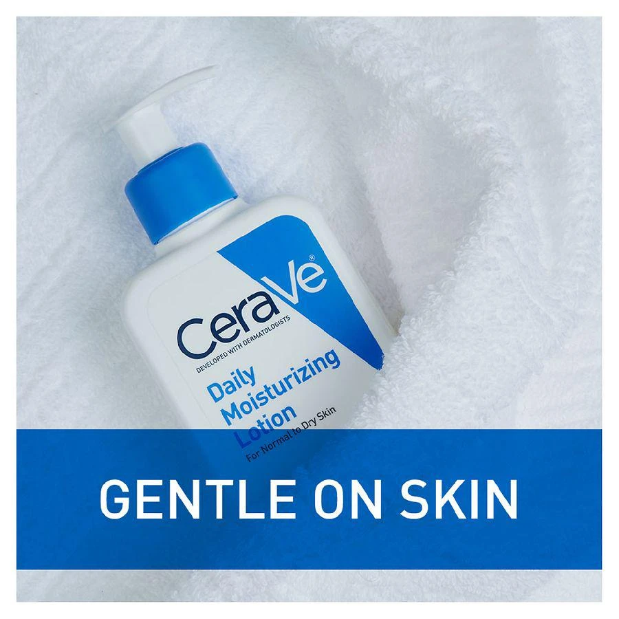 CeraVe Moisturizing Face and Body Lotion with Hyaluronic Acid for Normal to Dry Skin Unscented 9