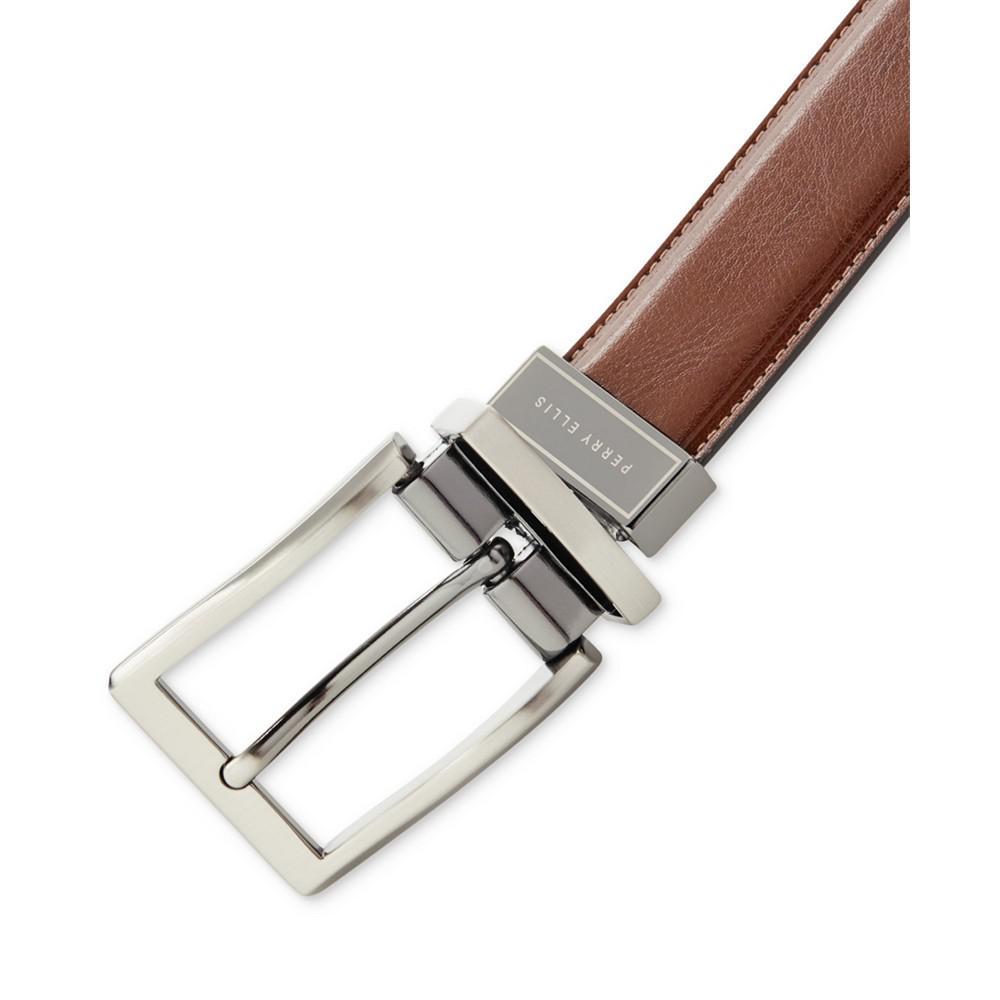 商品Perry Ellis|Men's Faux Leather Belt,价格¥182,第5张图片详细描述