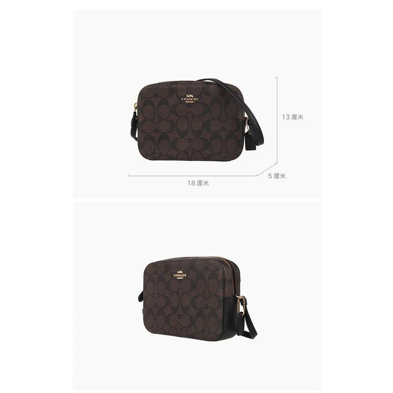 商品Coach|美国直邮 COACH 蔻驰 女士单肩斜挎相机包 小方包 91677,价格¥2005,第8张图片详细描述