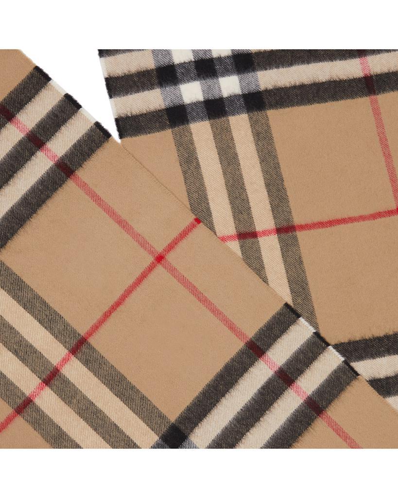 商品Burberry|Giant Check Cashmere Scarf,价格¥3779,第7张图片详细描述