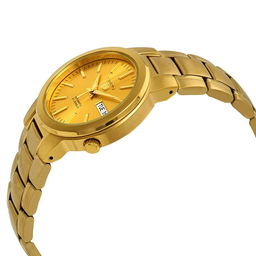 商品Seiko|Series 5 Automatic Gold Dial Men's Watch SNKA10,价格¥1348,第2张图片详细描述