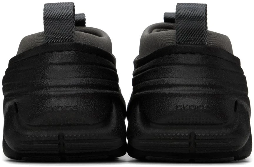 商品Crocs|Black Echo Storm Sneakers,价格¥738,第2张图片详细描述