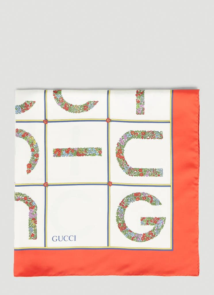 商品Gucci|Mosaic Scarf,价格¥1772,第2张图片详细描述