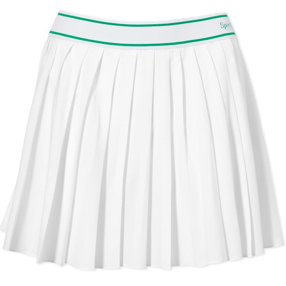 Sporty & Rich Classic Logo Pleated Skirt商品第1张图片规格展示