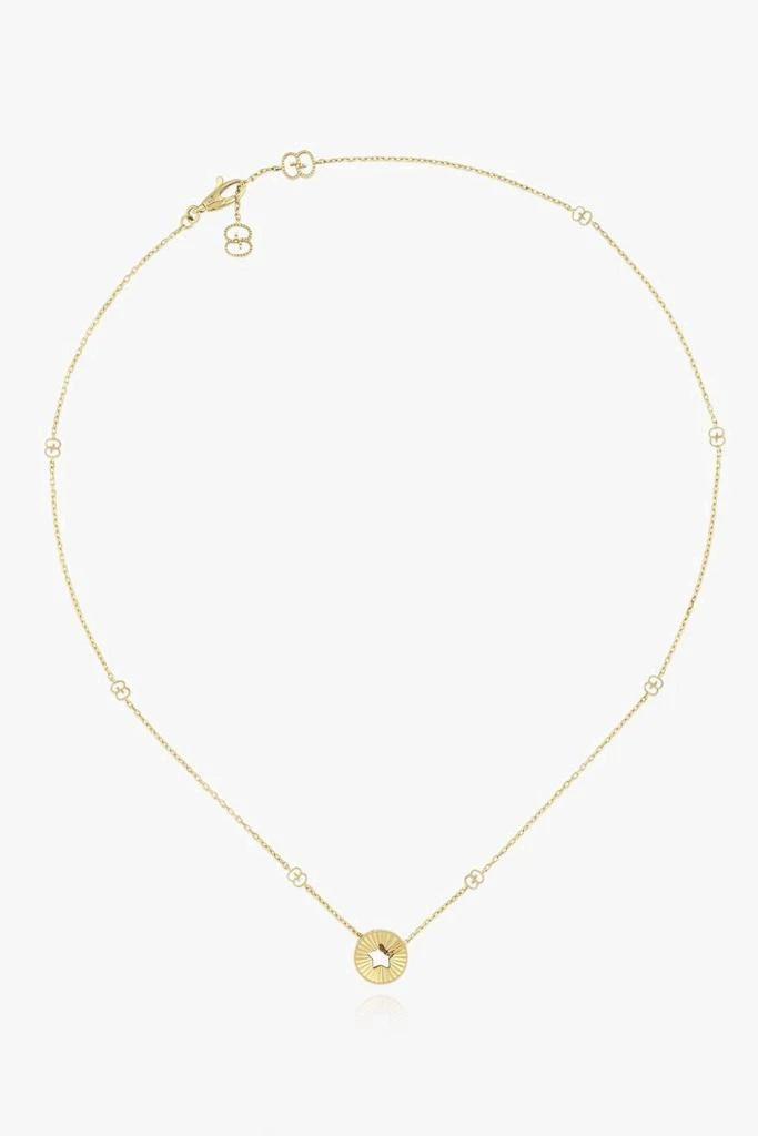 商品Gucci|Gucci Icon Heart Necklace,价格¥26206,第1张图片