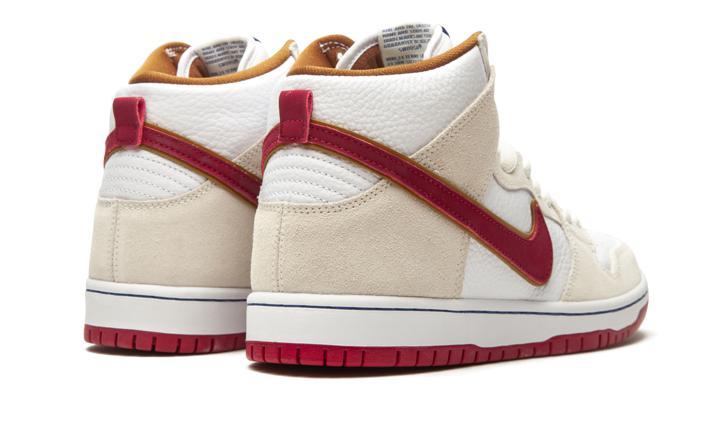 商品NIKE|男女款 耐克 SB Dunk 高帮 白红,价格¥1982-¥3978,第6张图片详细描述