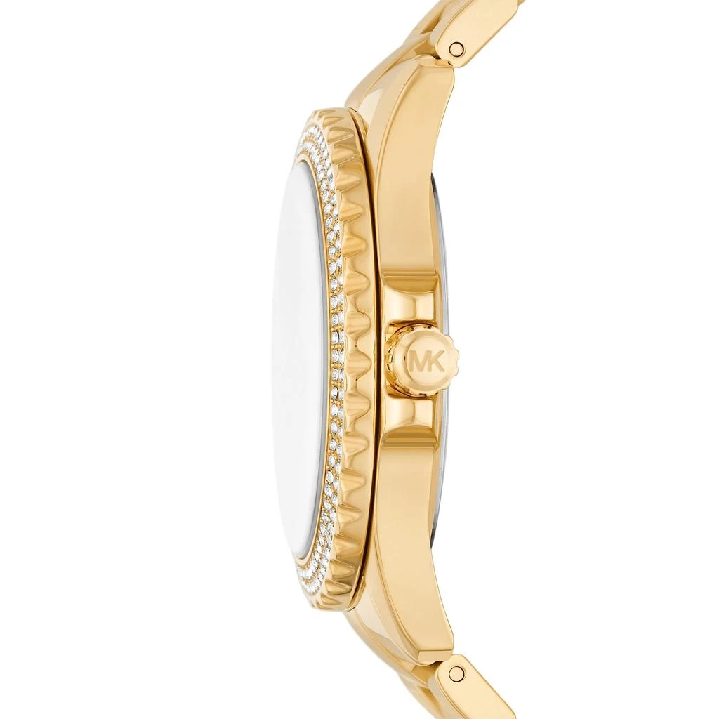 商品Michael Kors|MK7401 - Everest Three-Hand Gold-Tone Stainless Steel Watch,价格¥2056,第2张图片详细描述