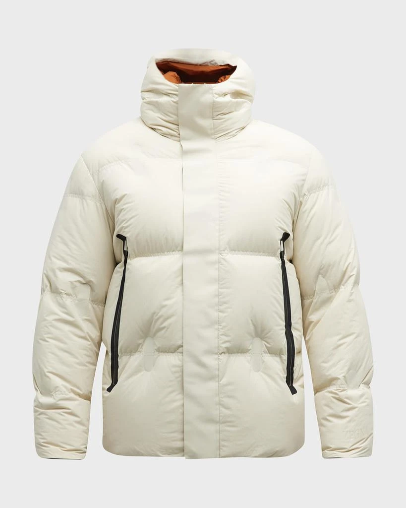 商品Zegna|Men's Waterproof Hooded Down Ski Blouson Jacket,价格¥9423,第2张图片详细描述