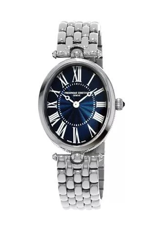 商品Frederique Constant|Constant Womens Swiss Classic Art Deco Silver Tone Stainless Steel Bracelet Watch,价格¥9701,第1张图片