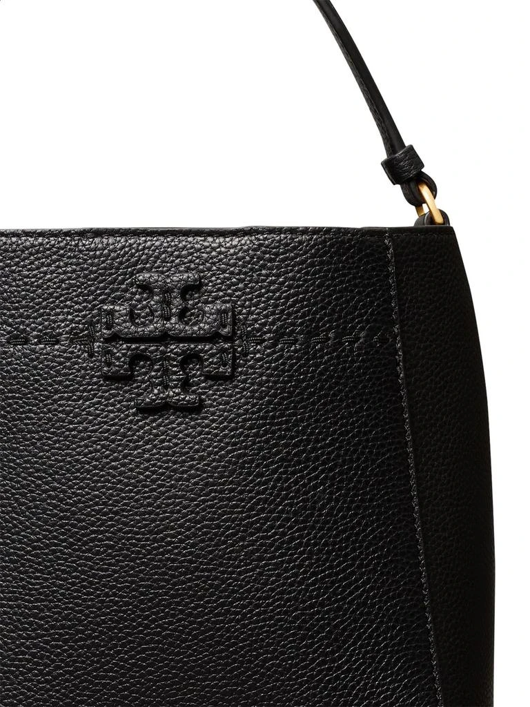 商品Tory Burch|Small Mcgraw Leather Bucket Bag,价格¥2615,第4张图片详细描述