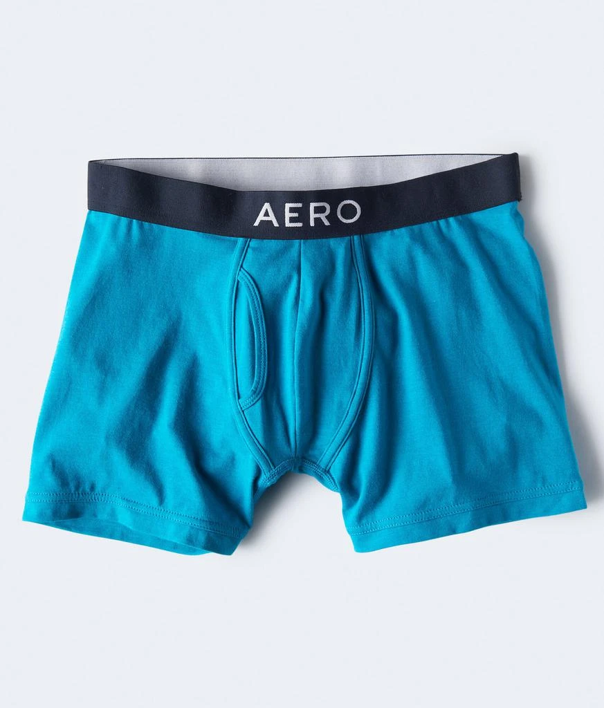 商品Aeropostale|Aeropostale Men's Solid Logo Knit Boxer Briefs,价格¥32,第2张图片详细描述