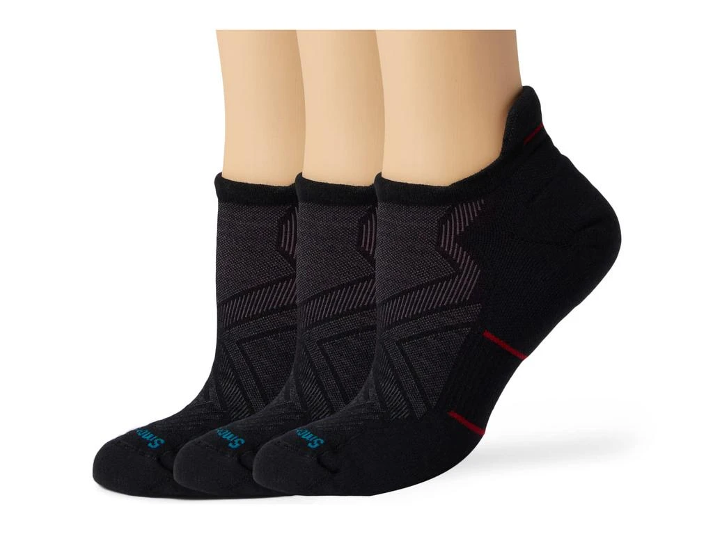 商品SmartWool|Run Targeted Cushion Low Ankle Socks 3-Pack,价格¥388,第1张图片