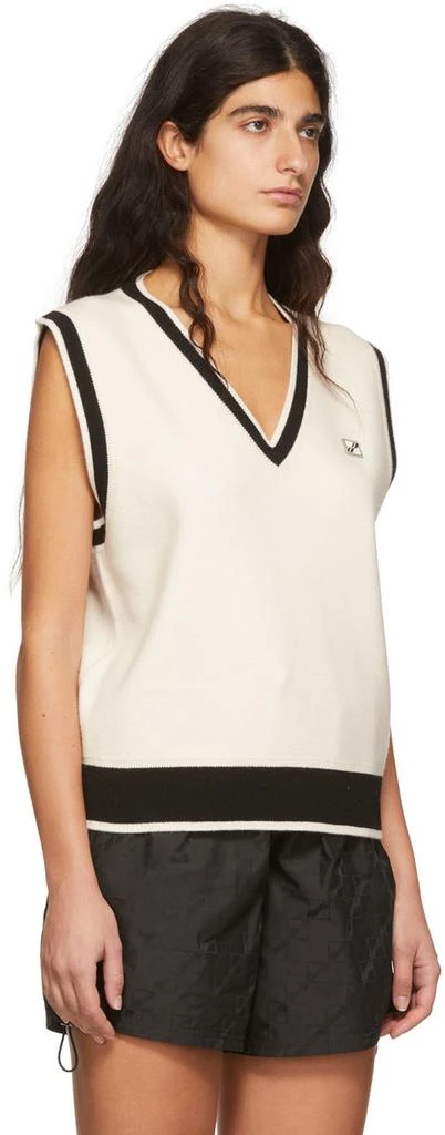 商品We11done|Off-White Wool Vest,价格¥1618,第2张图片详细描述