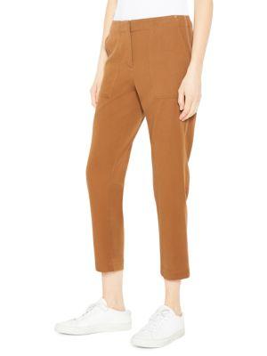 Treeca Topstitched Ankle Pants商品第3张图片规格展示