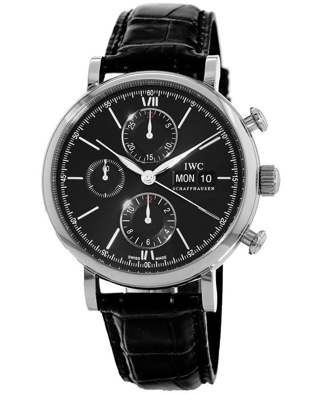 商品IWC Schaffhausen|IWC Portofino Chronograph Men's Watch IW391008,价格¥36577,第1张图片