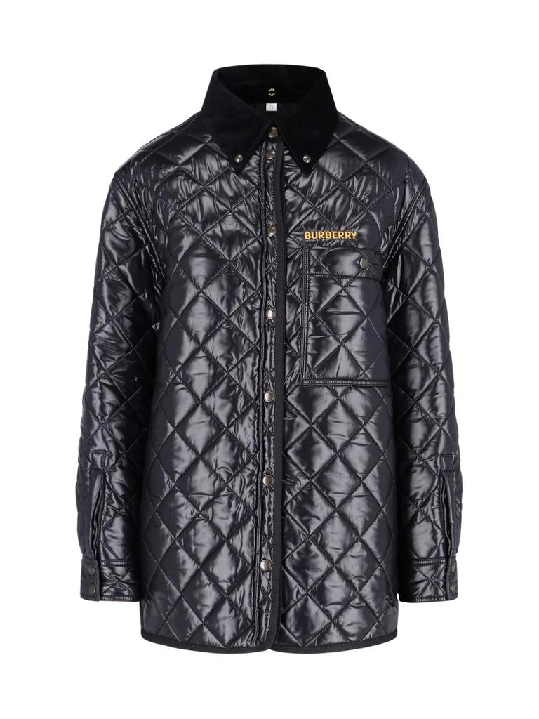 商品Burberry|Burberry Diamond Quilted Buttoned Jacket,价格¥12139,第1张图片