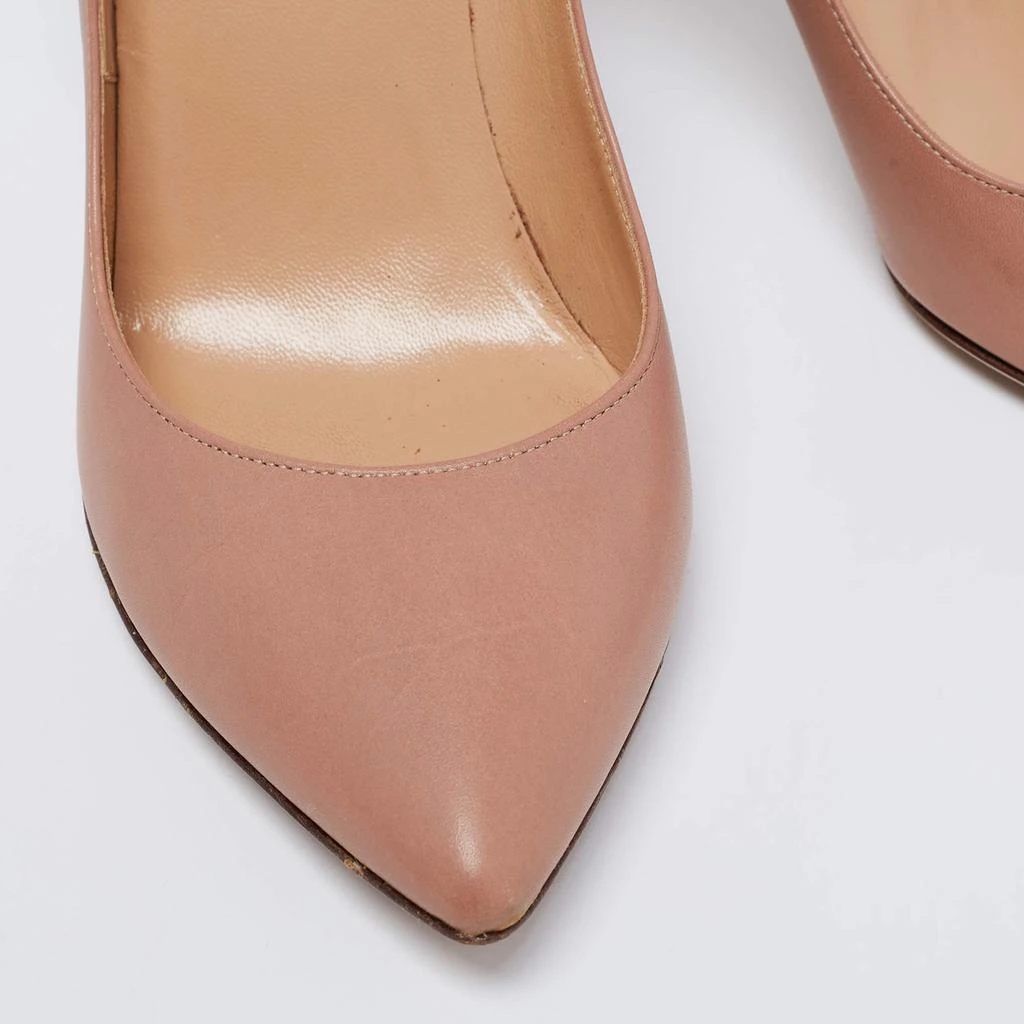 Valentino Beige Leather Ankle Strap Pumps Size 38 商品