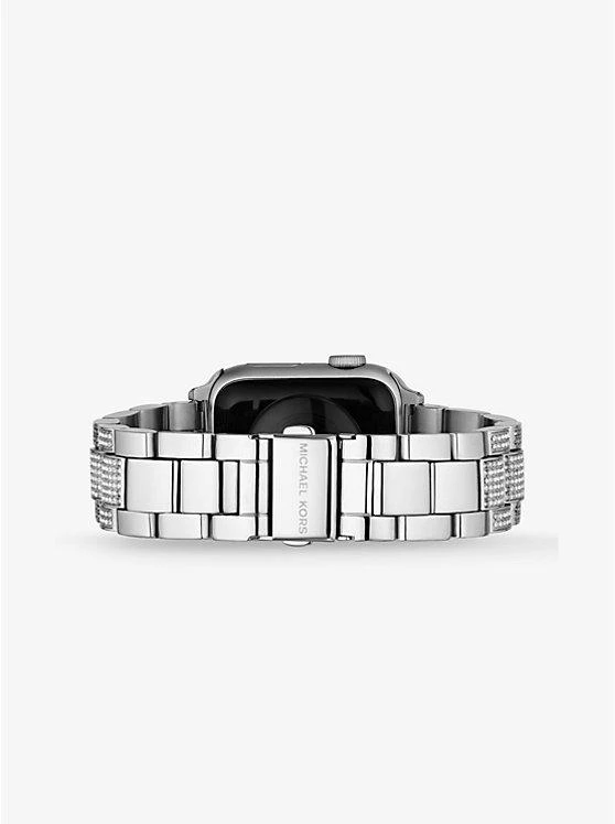 Pavé Silver-Tone Strap For Apple Watch® 商品